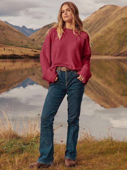 Women's Oversized Sweaters 2025 Long Sleeve Fuzzy Knit Casual Chunky Pullover Sweater Fall Outfits Clothes