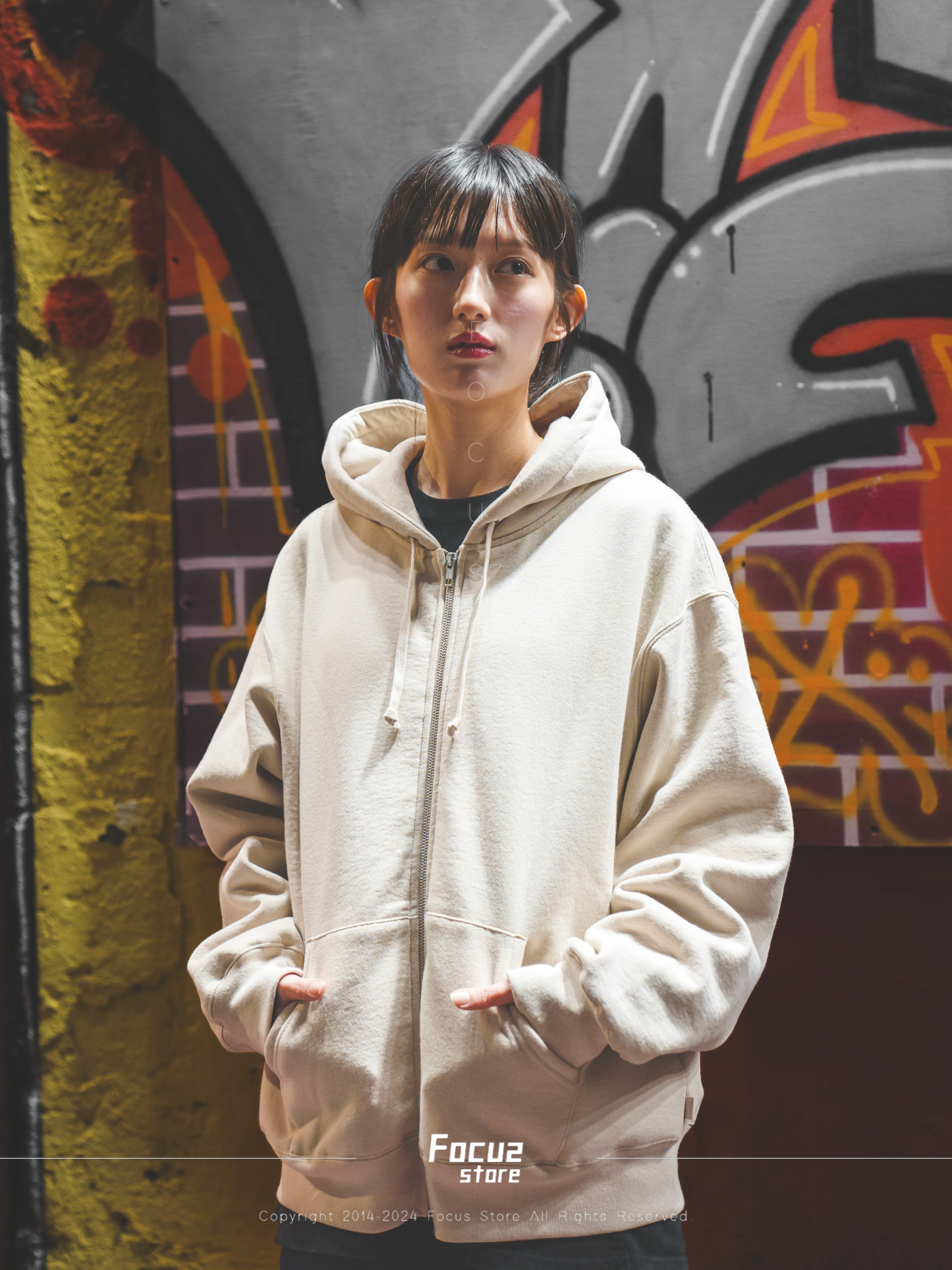  Thrasher x FW24 Week6 Zip Up Hooded Sweatshirt 