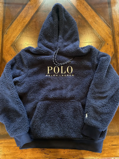 Furry Polo Hoodie