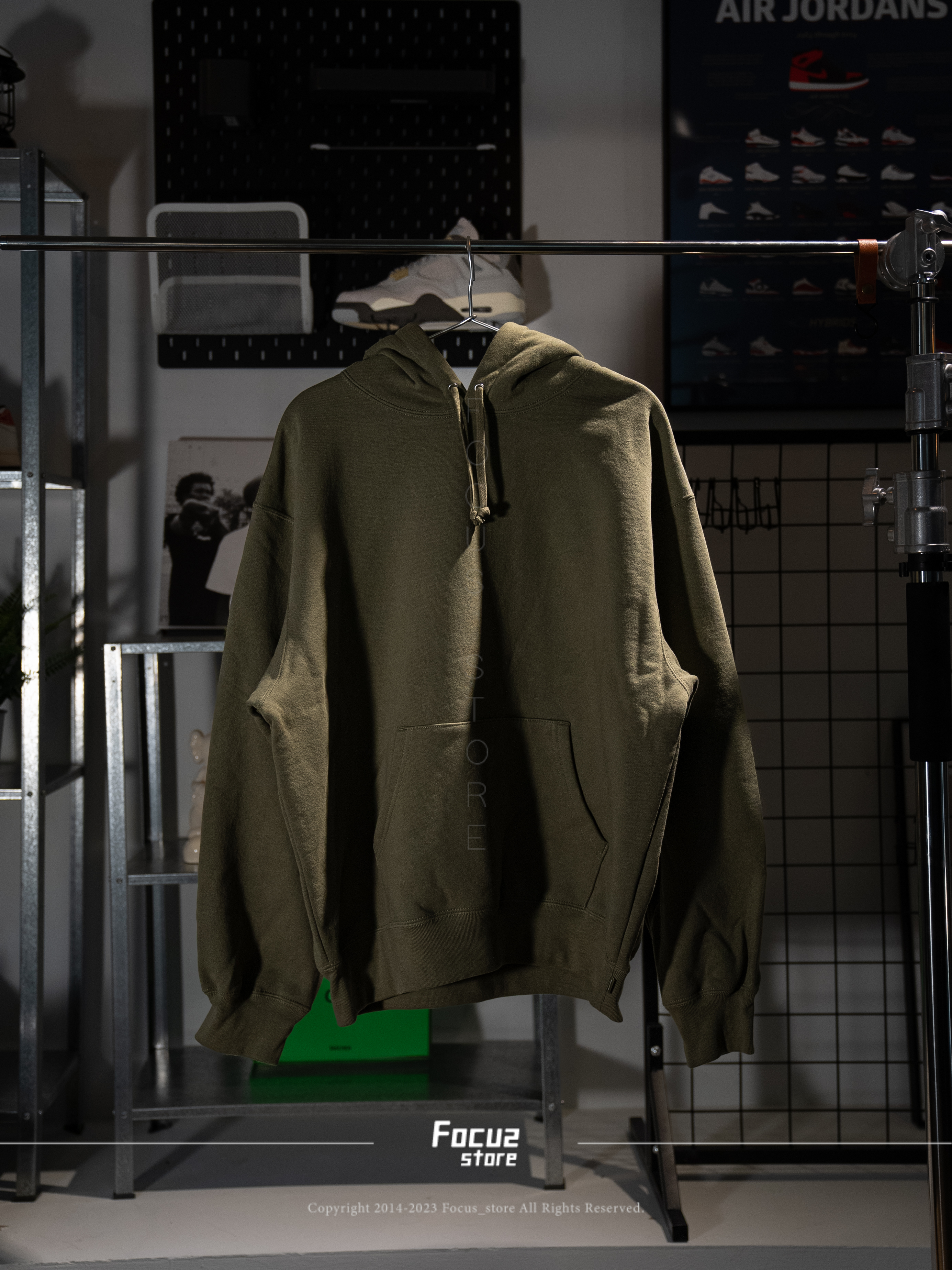  FW23 Week8 Satin Hooded Sweatshirt