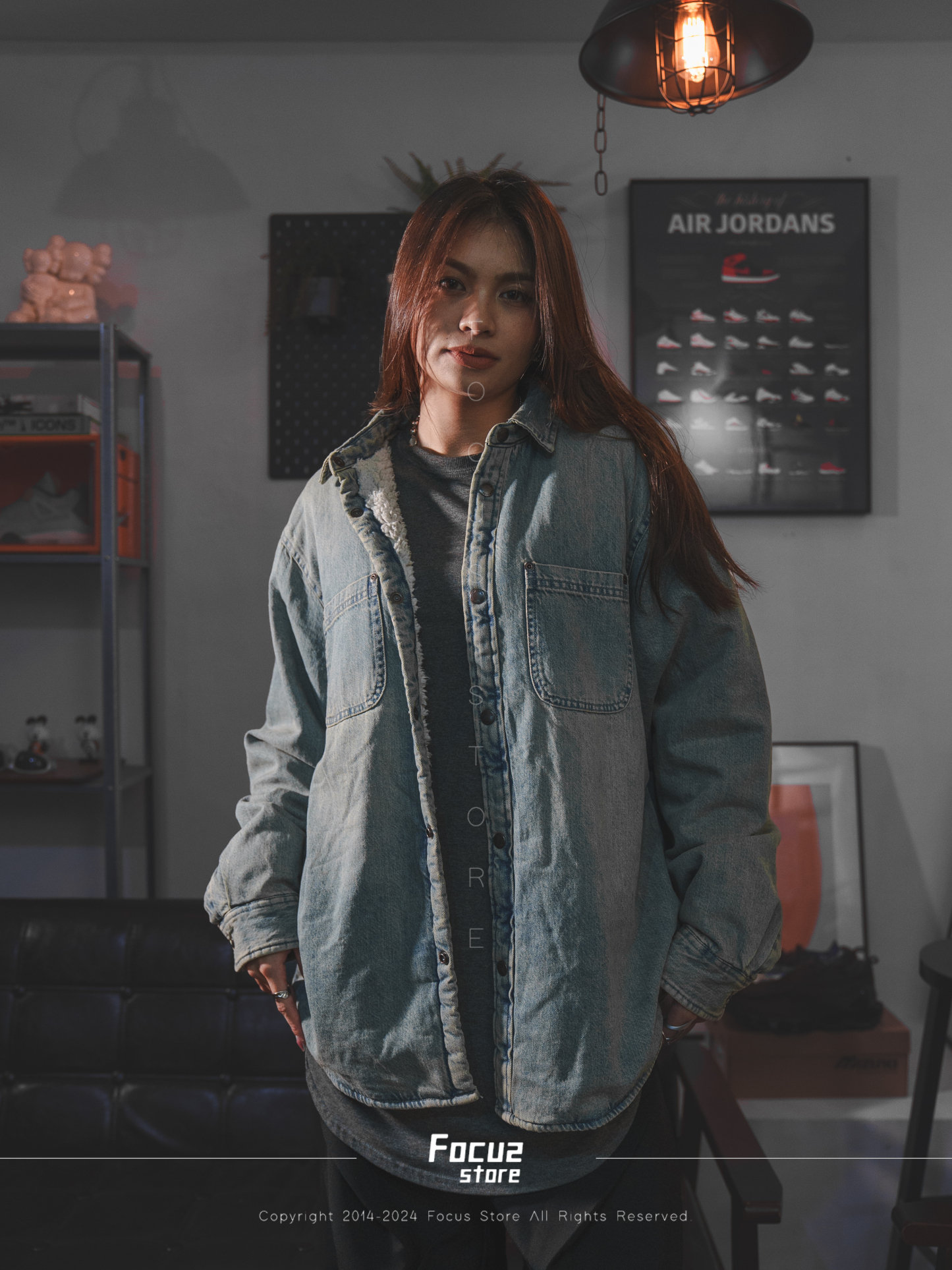  FW24 Week8 Faux Shearling Lined Work Shirt 