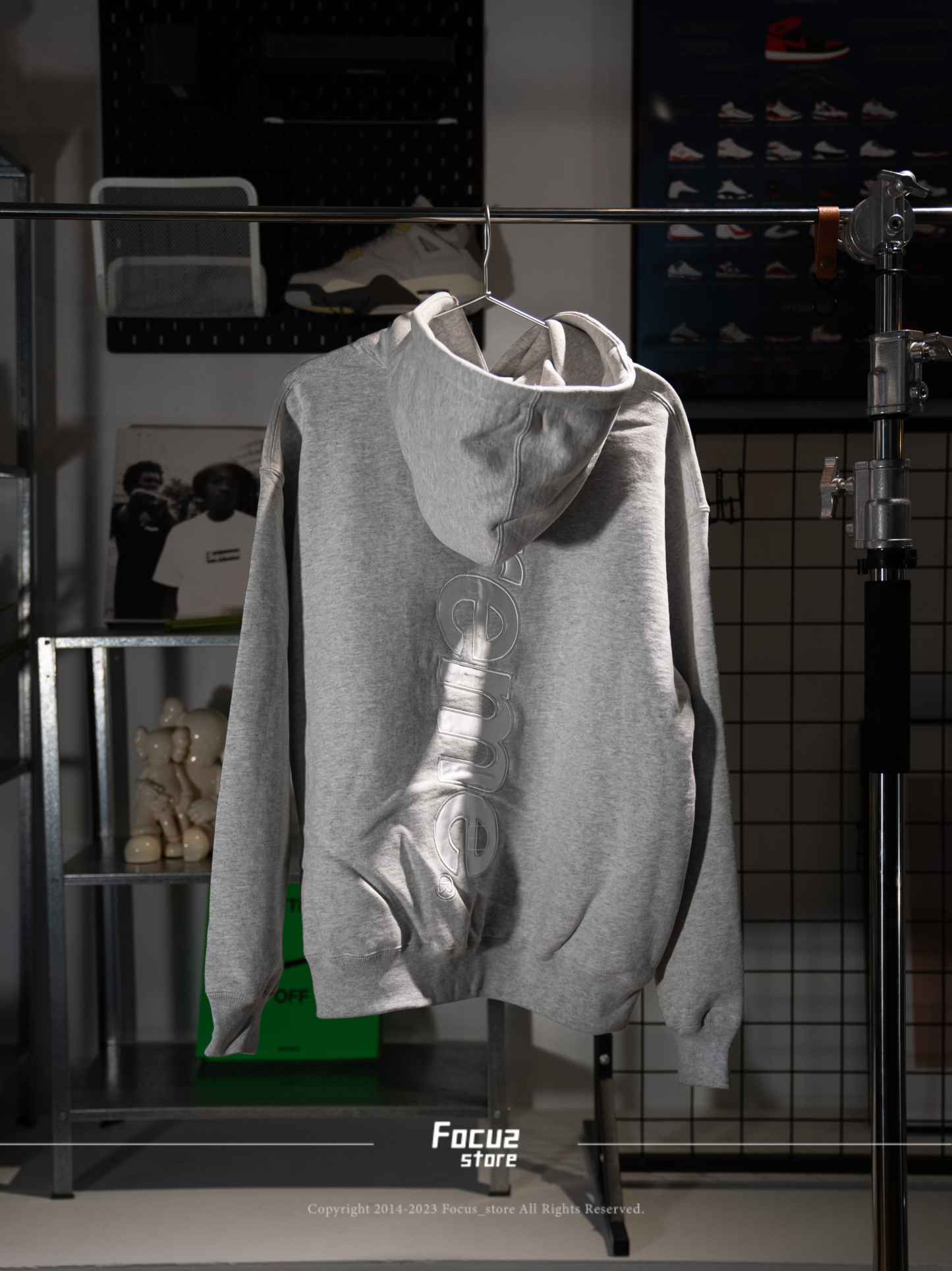  FW23 Week8 Satin Hooded Sweatshirt