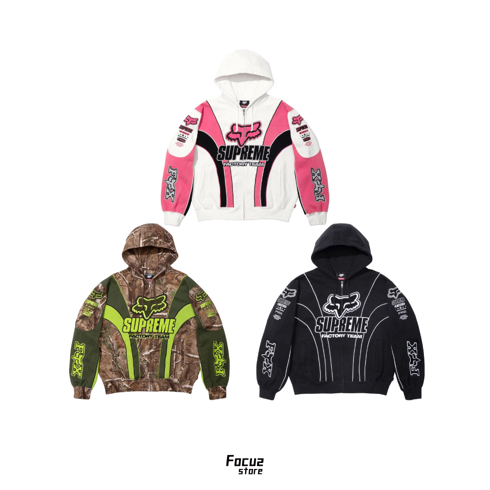  x Fox Racing® FW25 Week9 Zip Up Hooded Sweatshirt