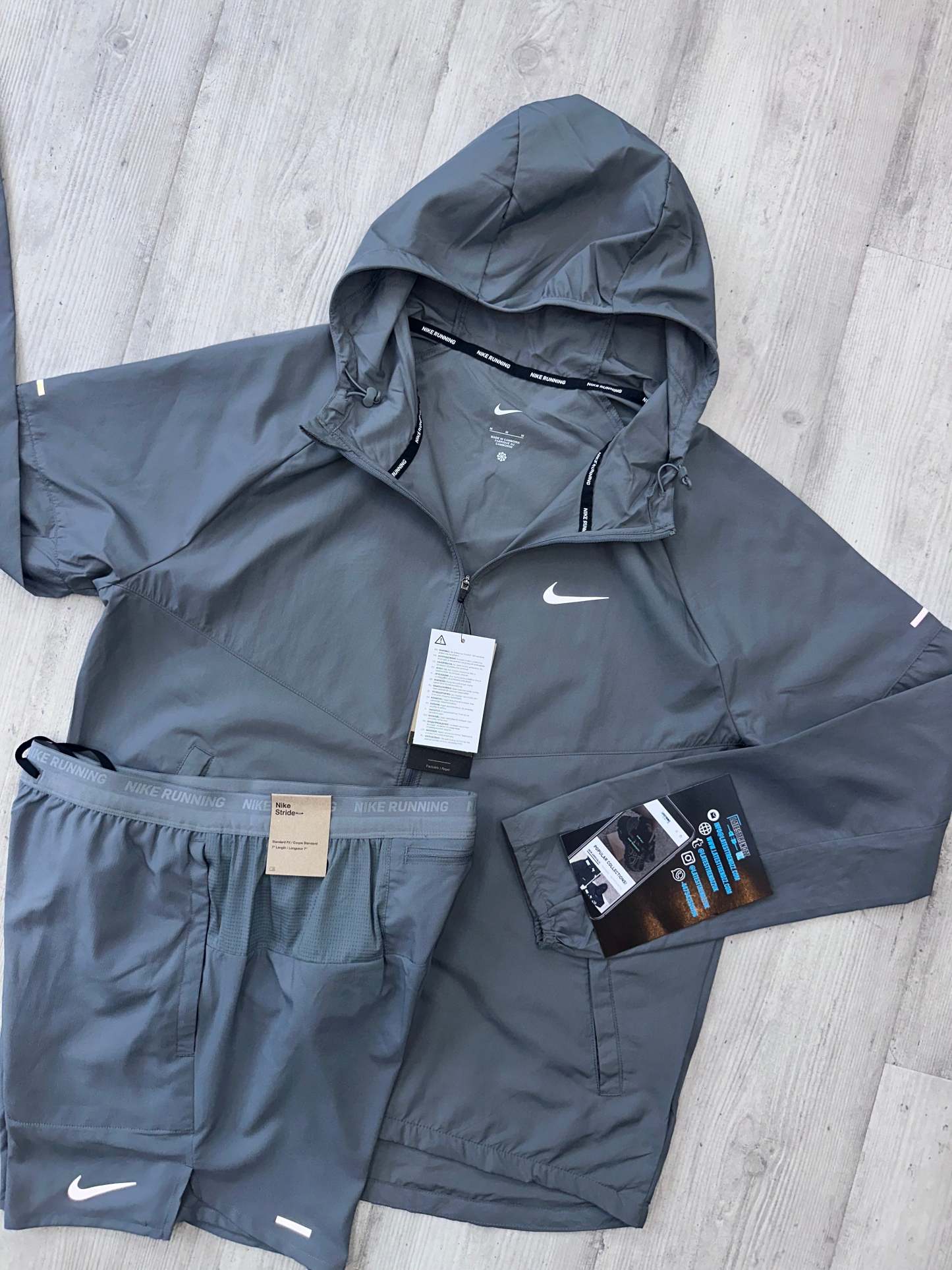 NIKE REPEL CHALLENGER TRACKSUIT - BLACK