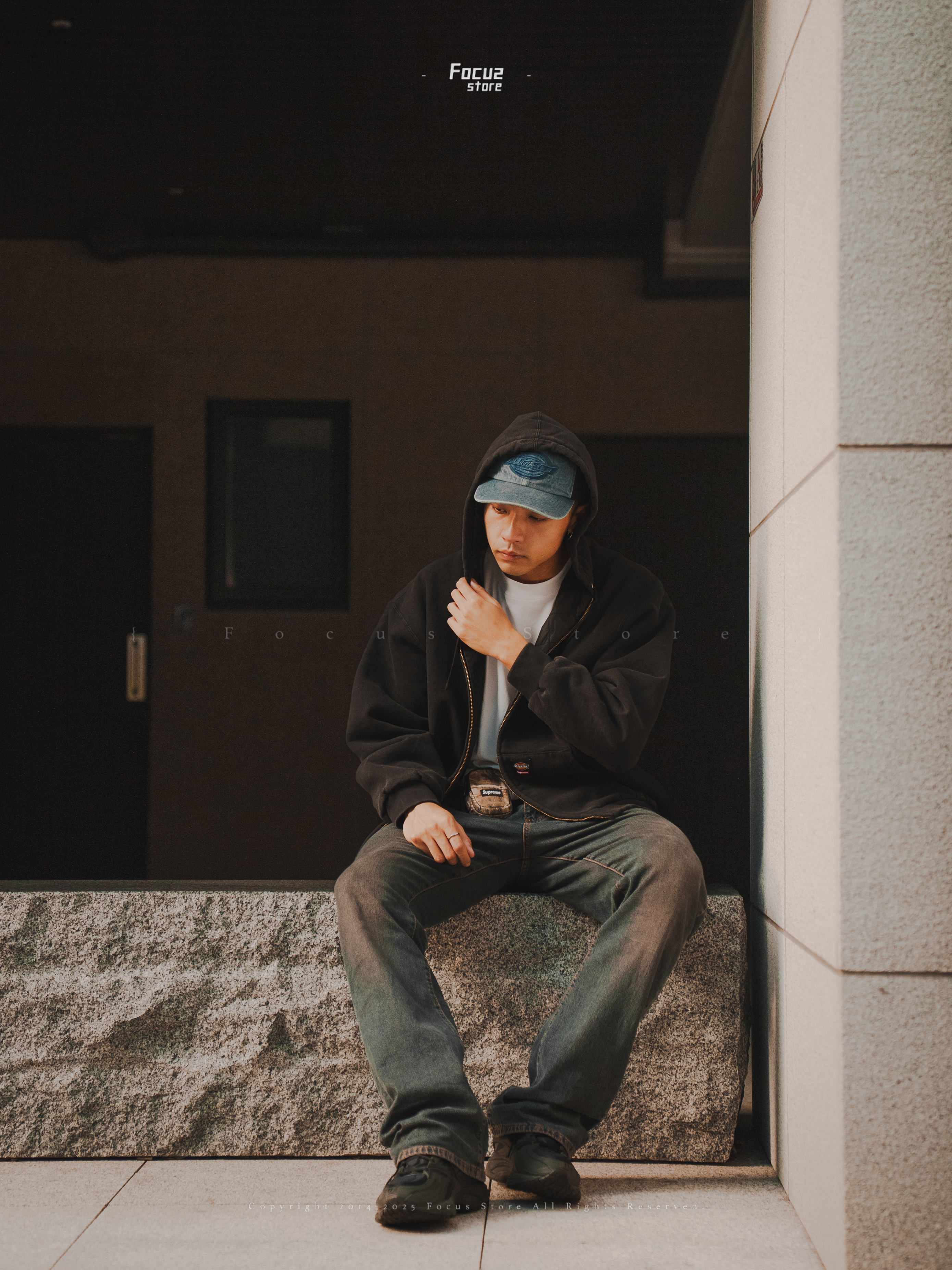  x Dickies FW25 Week 4 Quilted Lined Zip Up Hooded Sweatshirt