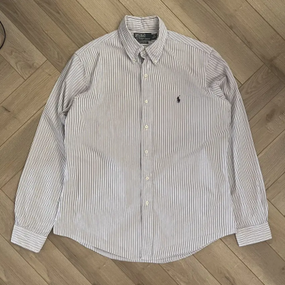 Polo Ralph Lauren Custom Fit Striped Oxford Shirt