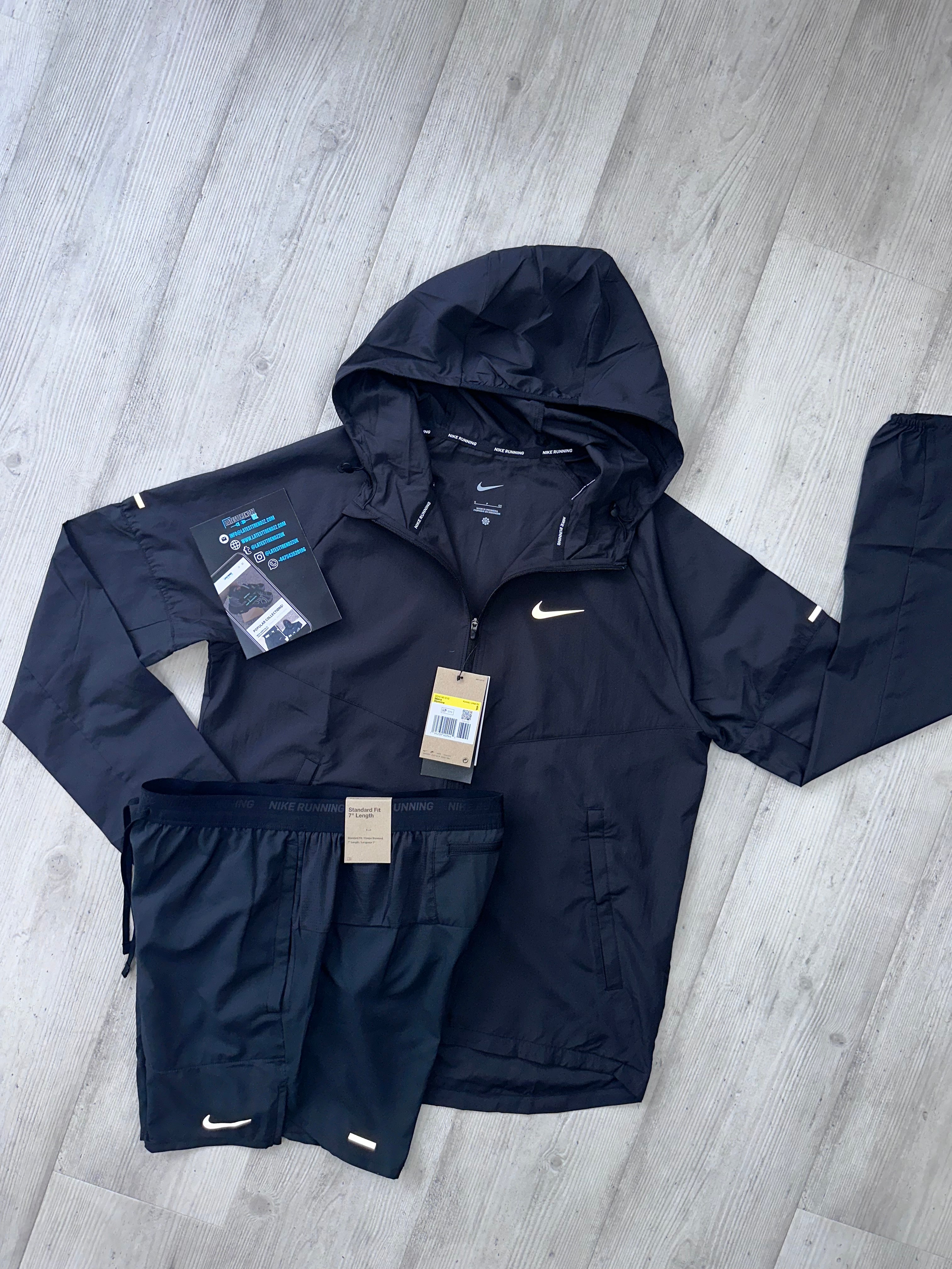 NIKE REPEL CHALLENGER TRACKSUIT - BLACK