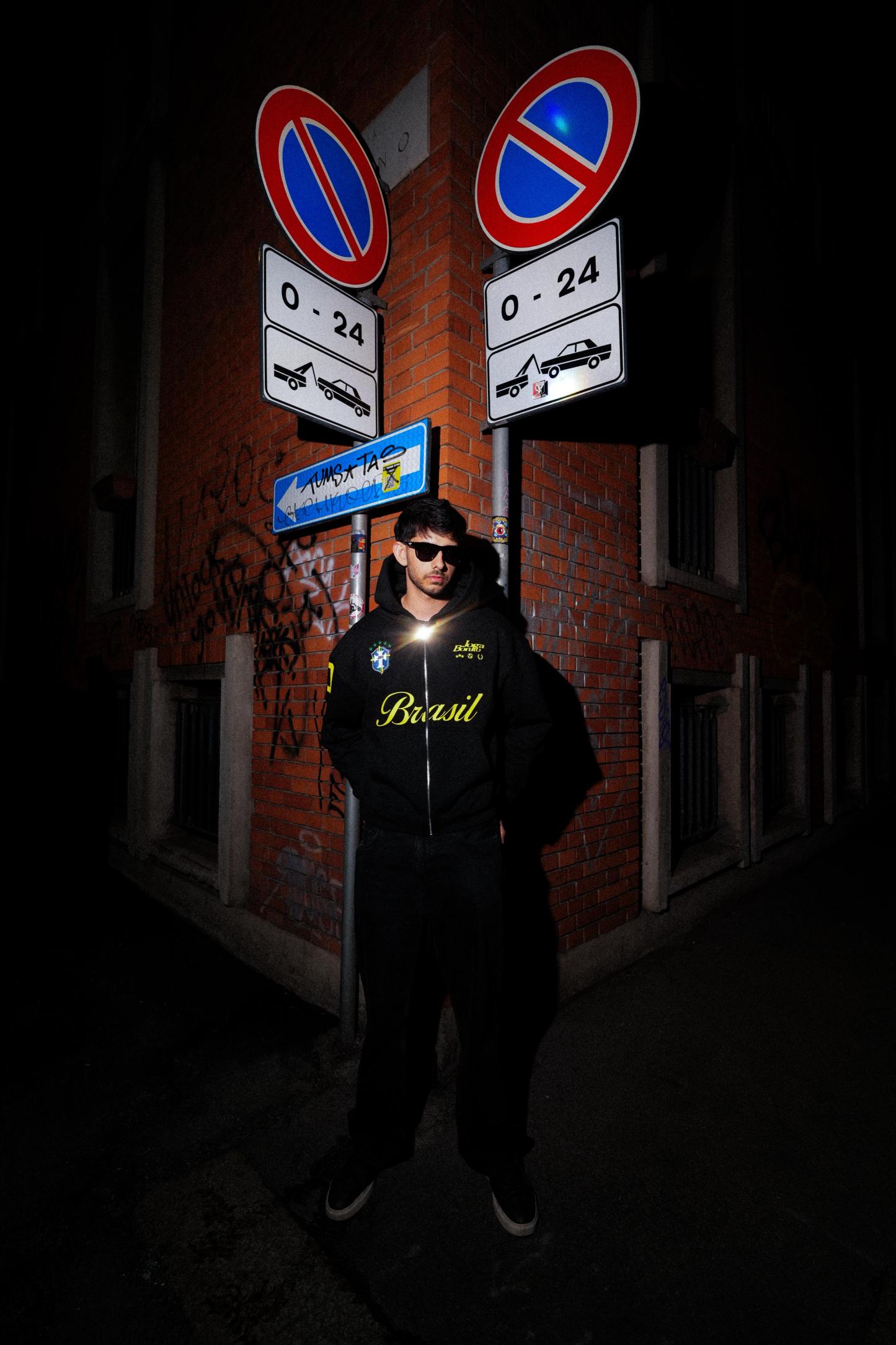 Brazil Football Club Zip Hoodie