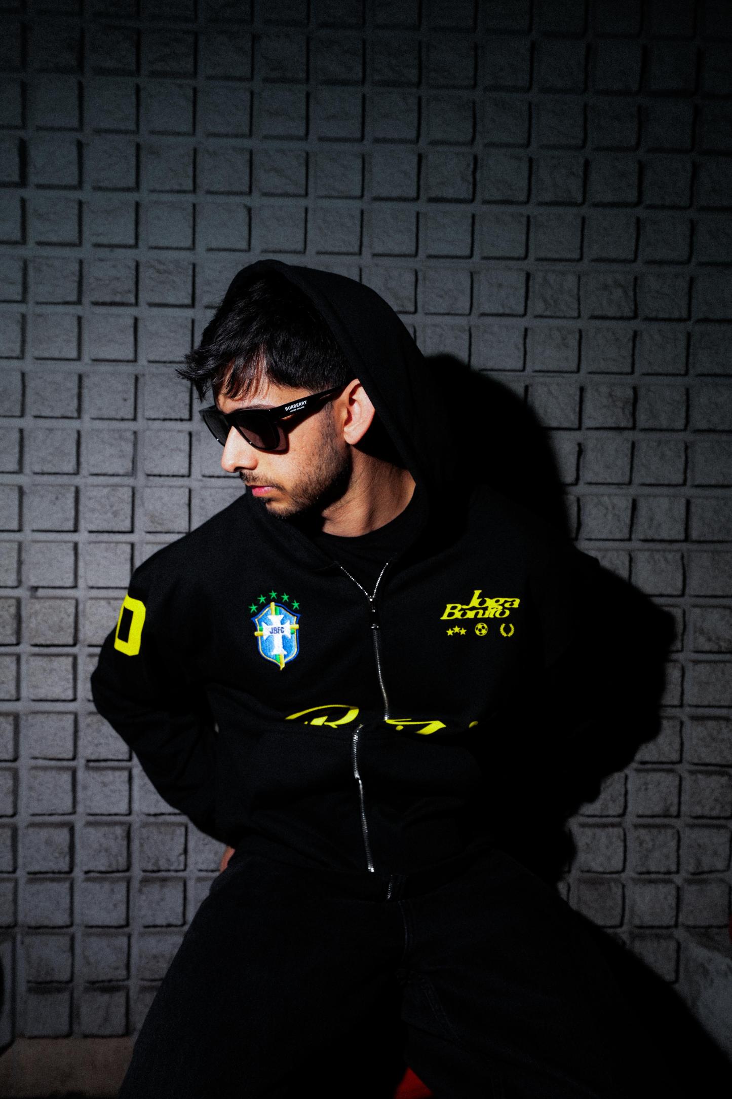 Brazil Football Club Zip Hoodie