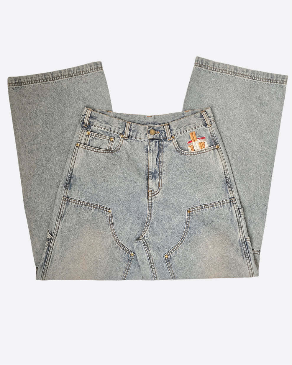 Custom Dart Baggy Jeans