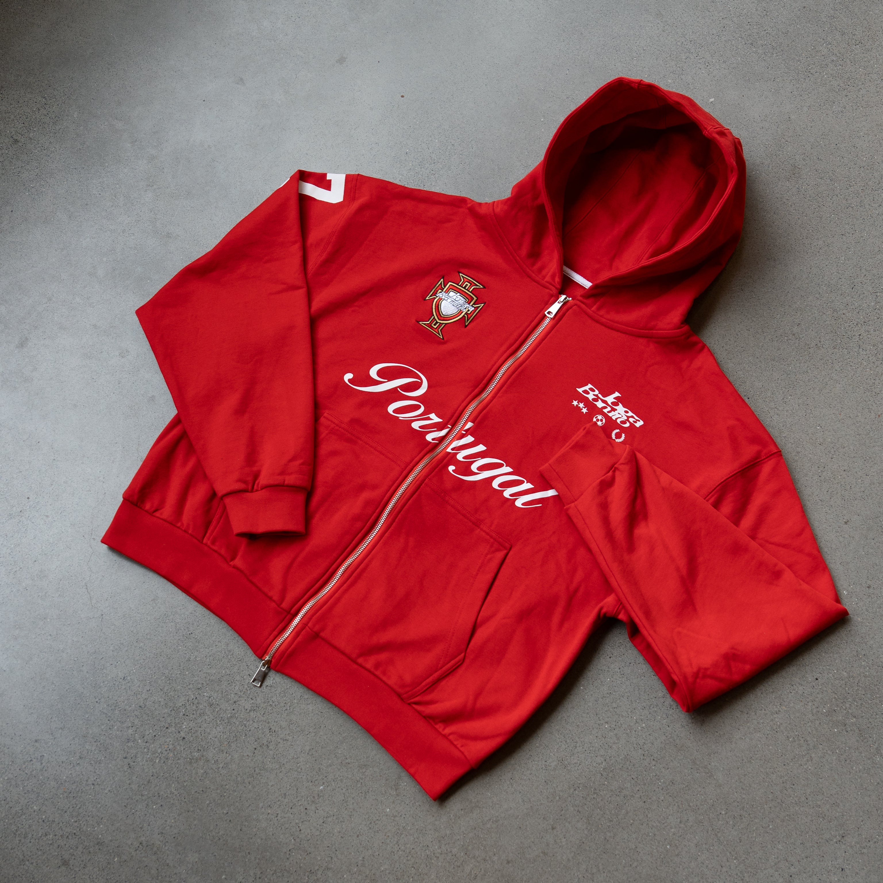 Brazil Football Club Zip Hoodie