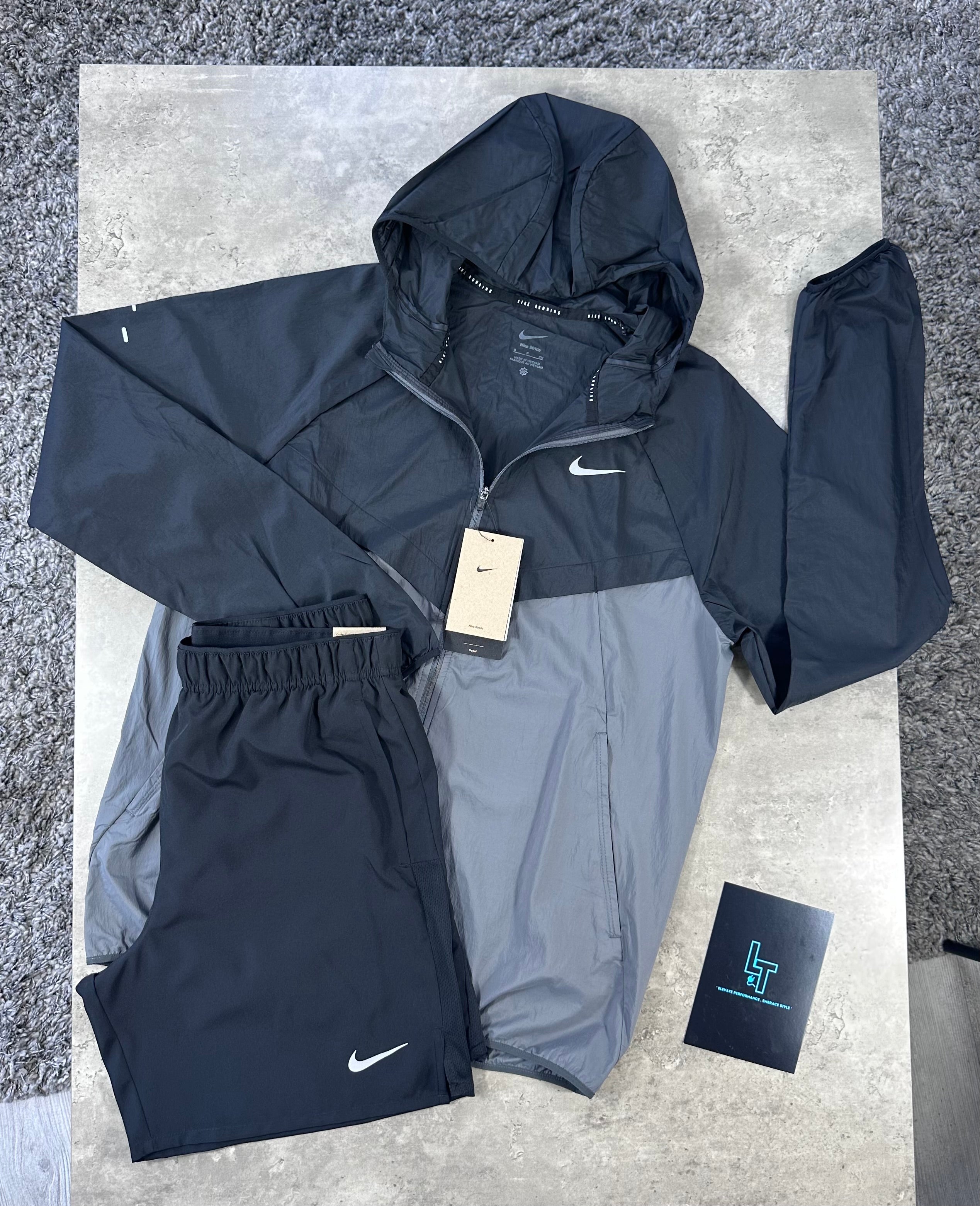 NIKE REPEL CHALLENGER TRACKSUIT - BLACK