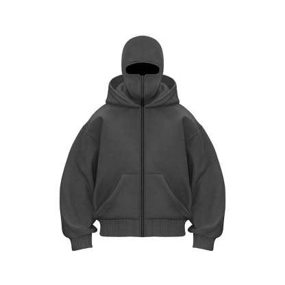470 GSM BALACLAVA HOODIE LIMITED SILVER