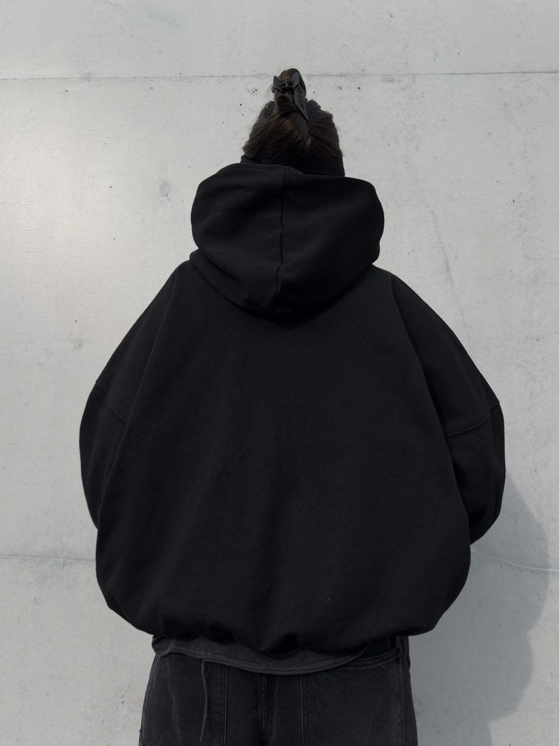 Balahon Hoodie Oversize Unisex Silver (3 colors)