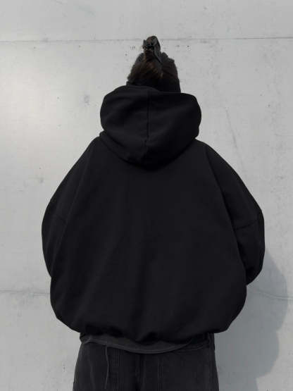 Balahon Hoodie Oversize Unisex Silver (3 colors)