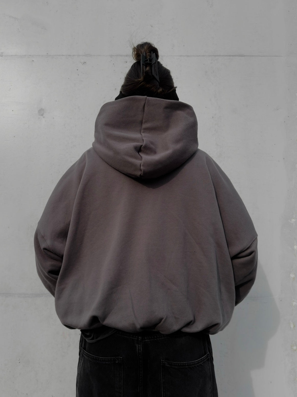 Balahon Hoodie Oversize Unisex Silver (3 colors)