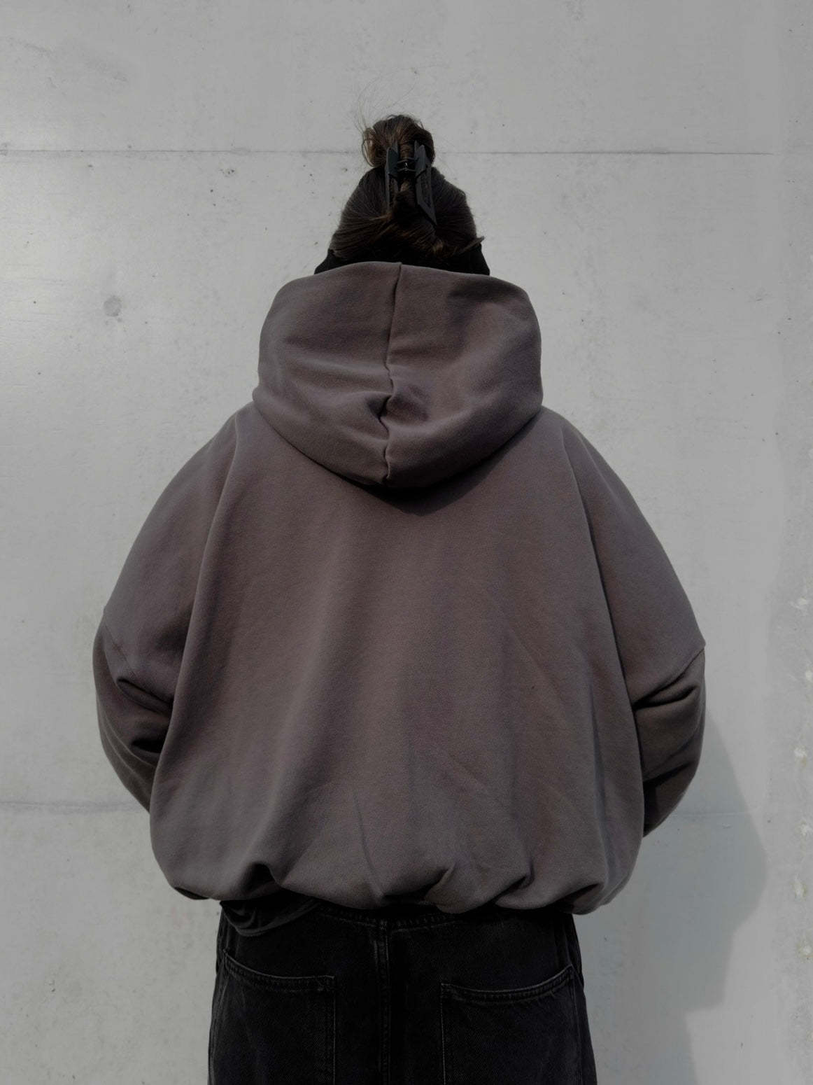 Balahon Hoodie Oversize Unisex Silver (3 colors)