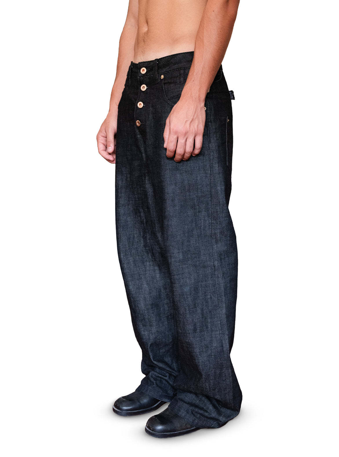 RAW BAGGY JAPANESE SELVEDGE DENIM