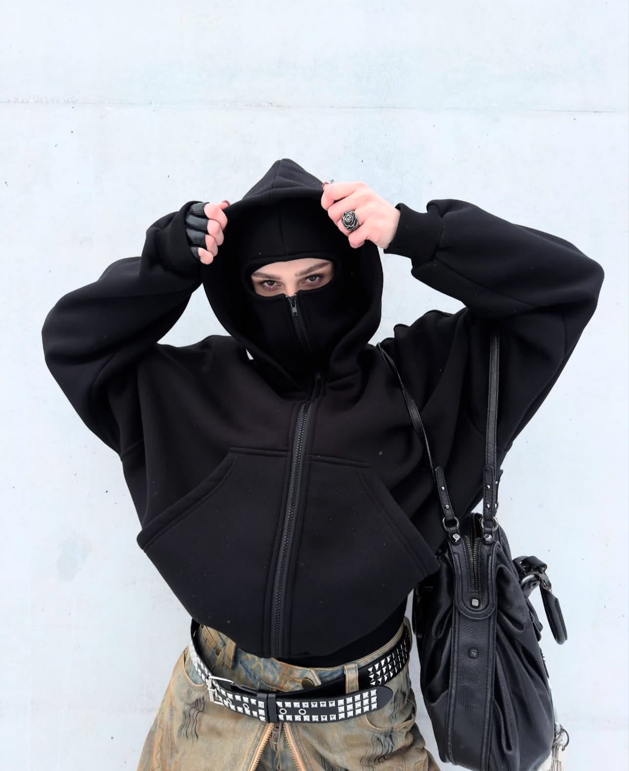 470 GSM BALACLAVA HOODIE LIMITED SILVER