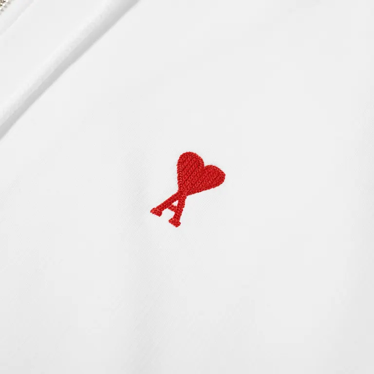 A Heart Zip Through Hoodie