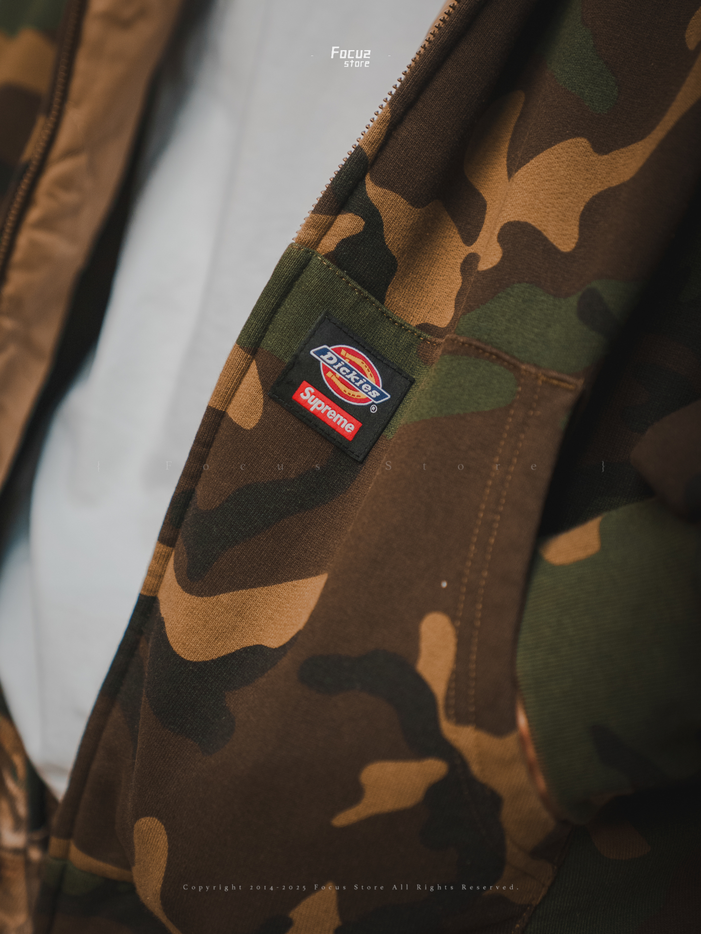  x Dickies FW25 Week 4 Quilted Lined Zip Up Hooded Sweatshirt