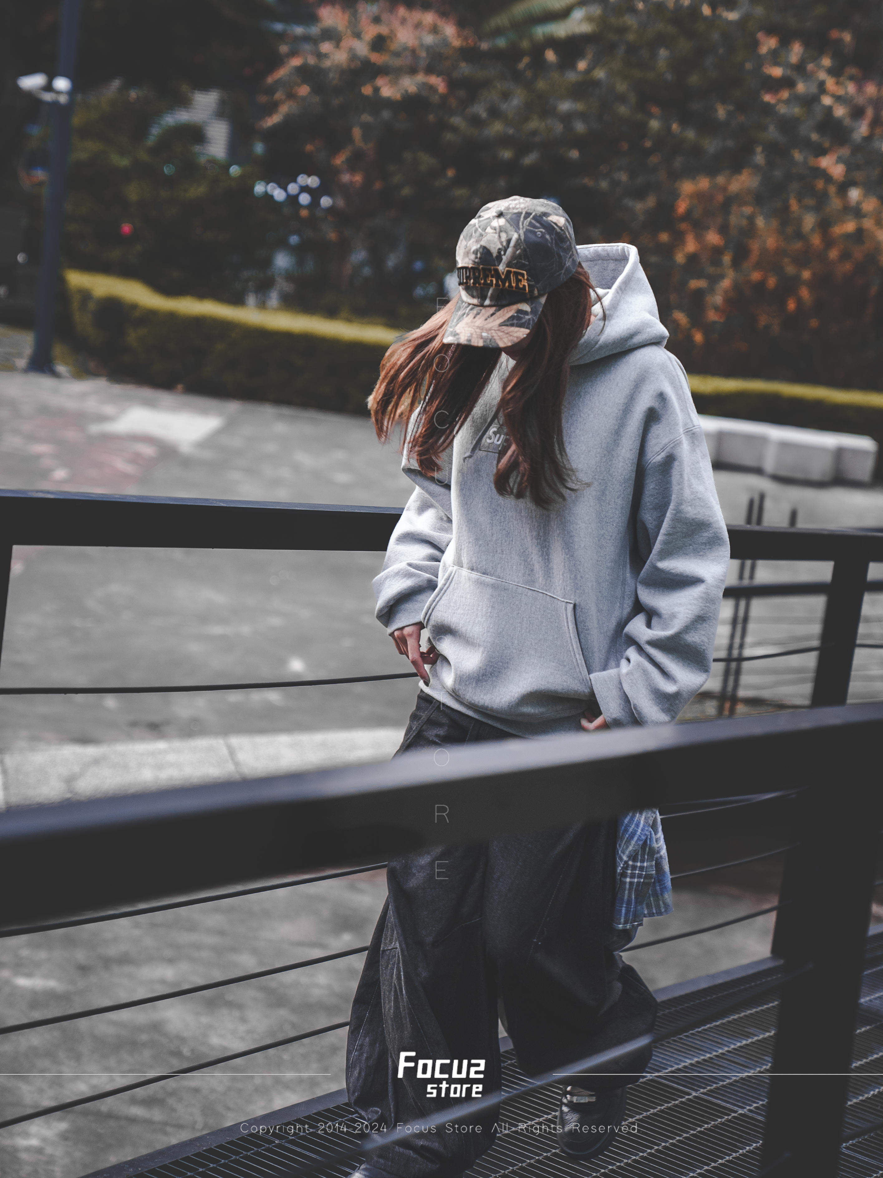  FW24 Week17 Box Logo Hooded Sweatshirt 