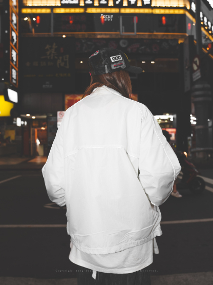 FW24 Week11 Reflective Piping Pullover Jacket 