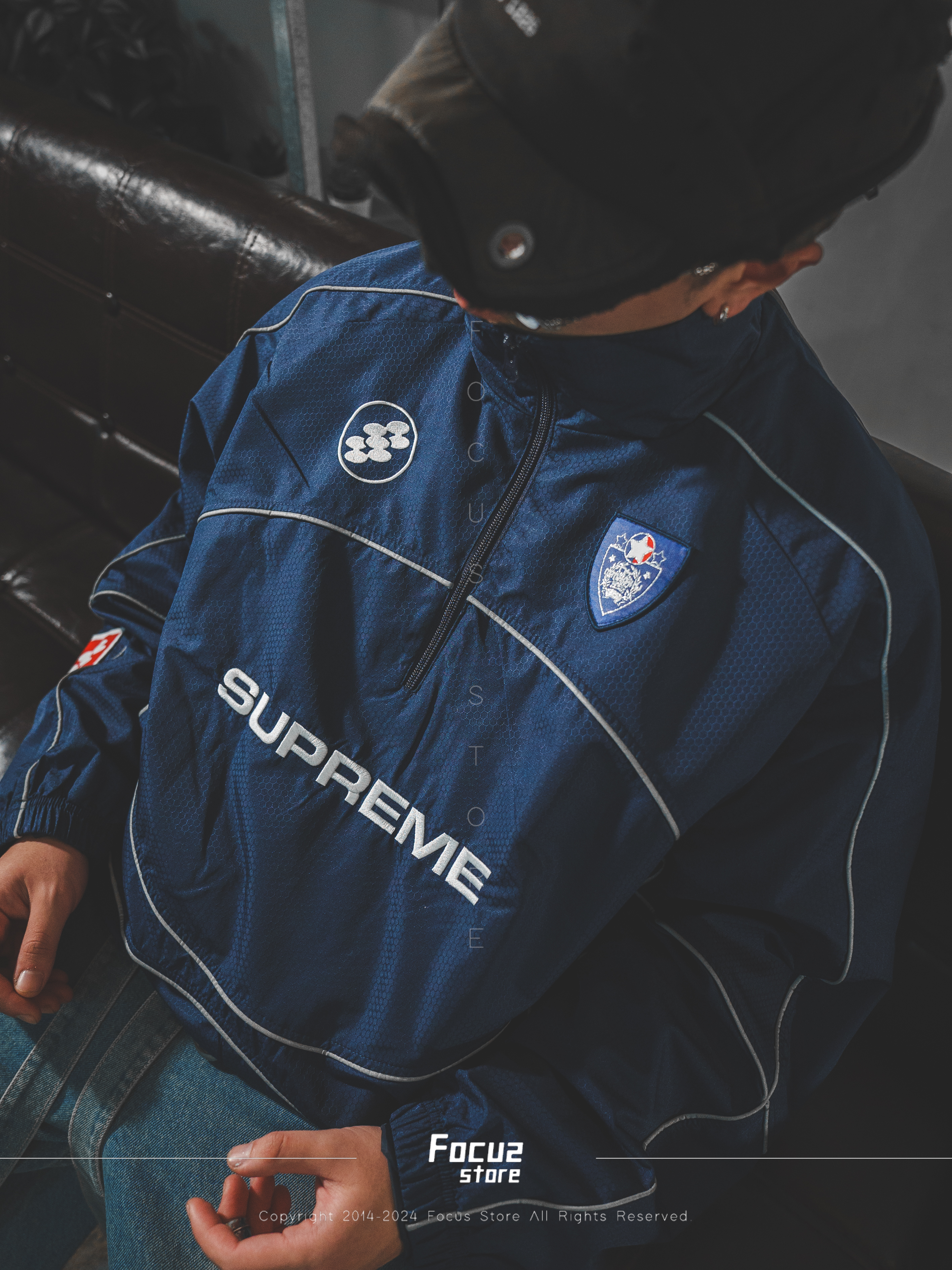  FW24 Week11 Reflective Piping Pullover Jacket 