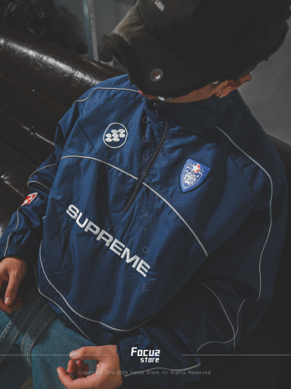  FW24 Week11 Reflective Piping Pullover Jacket 