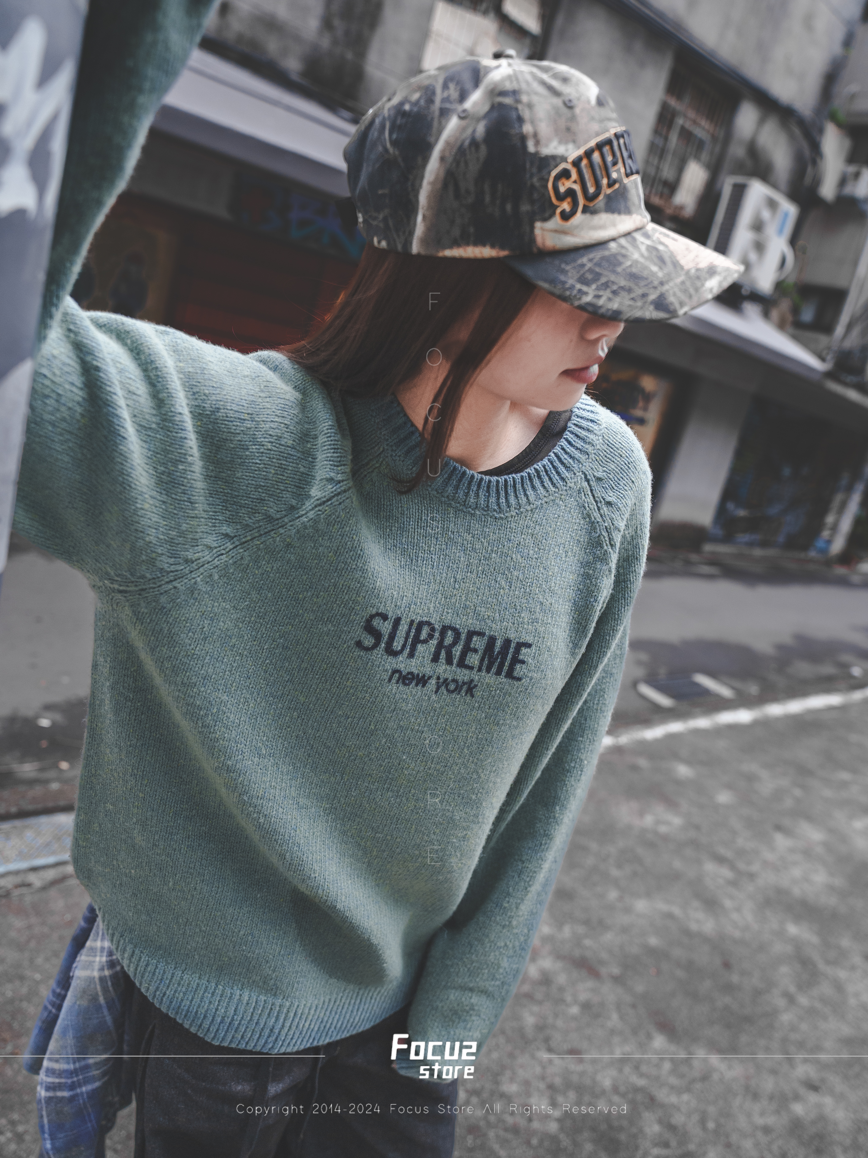  FW24 Week17 Flocked Logo Sweater 