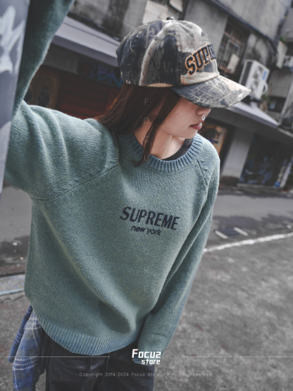  FW24 Week17 Flocked Logo Sweater 