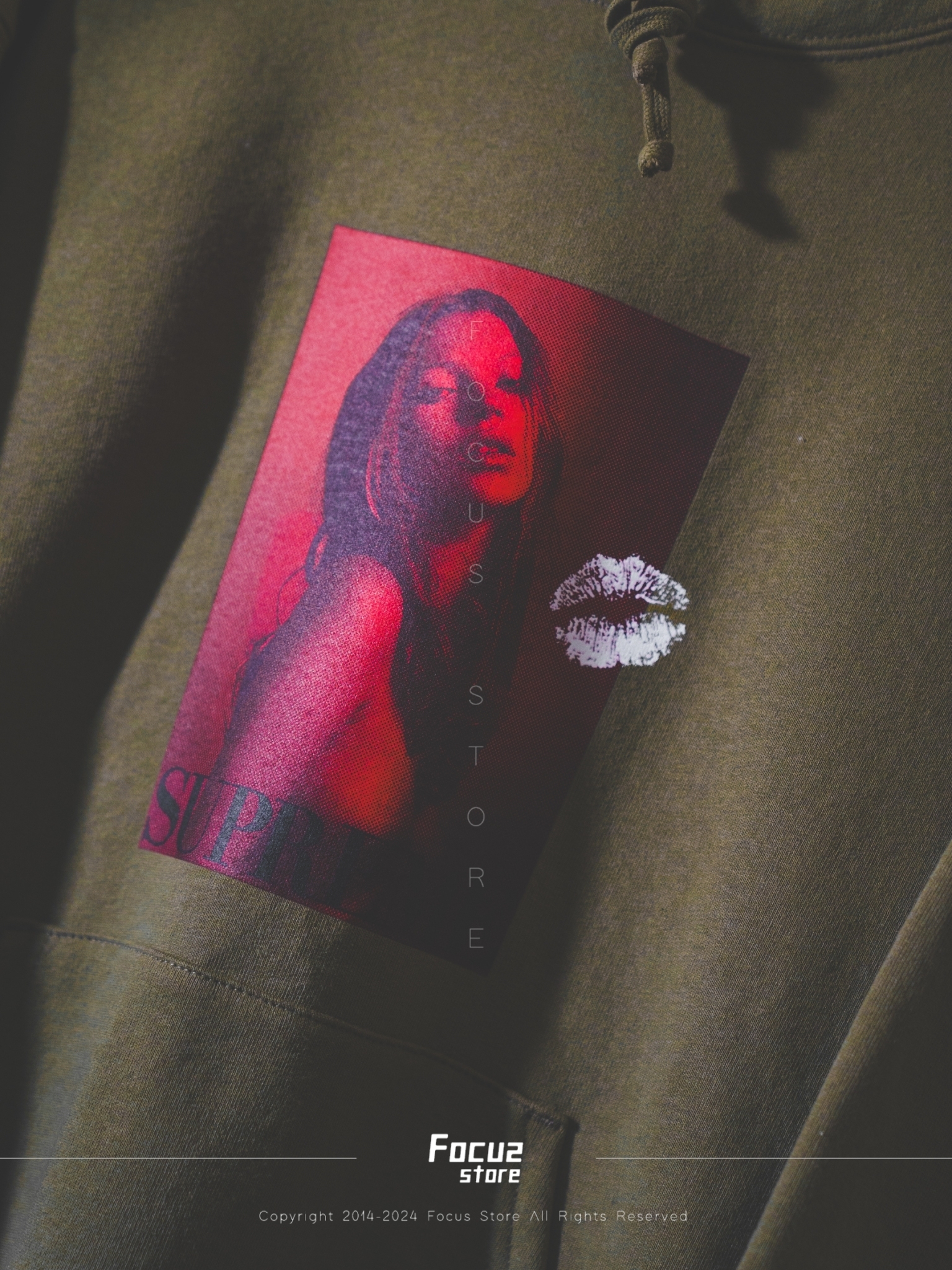  FW24 Week14 Kate Moss Hooded Sweatshirt 