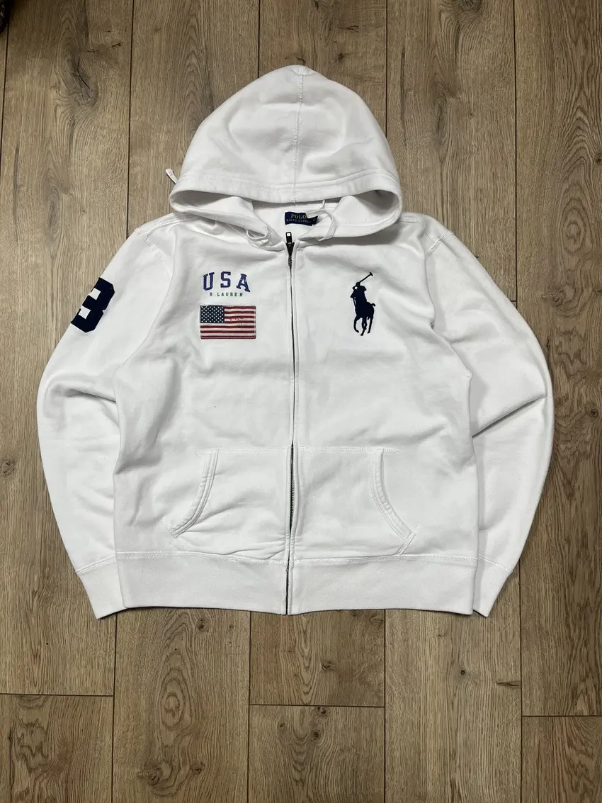 POLO RL ZIPPER HOODIE USA