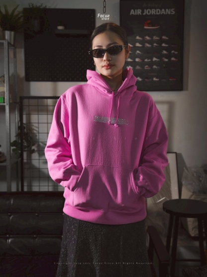  Swarovski x Motion Logo Hooded Sweatshirt 