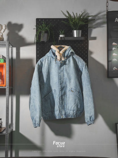  FW24 Week6 Faux Shearling Lined Bomber Jacket 