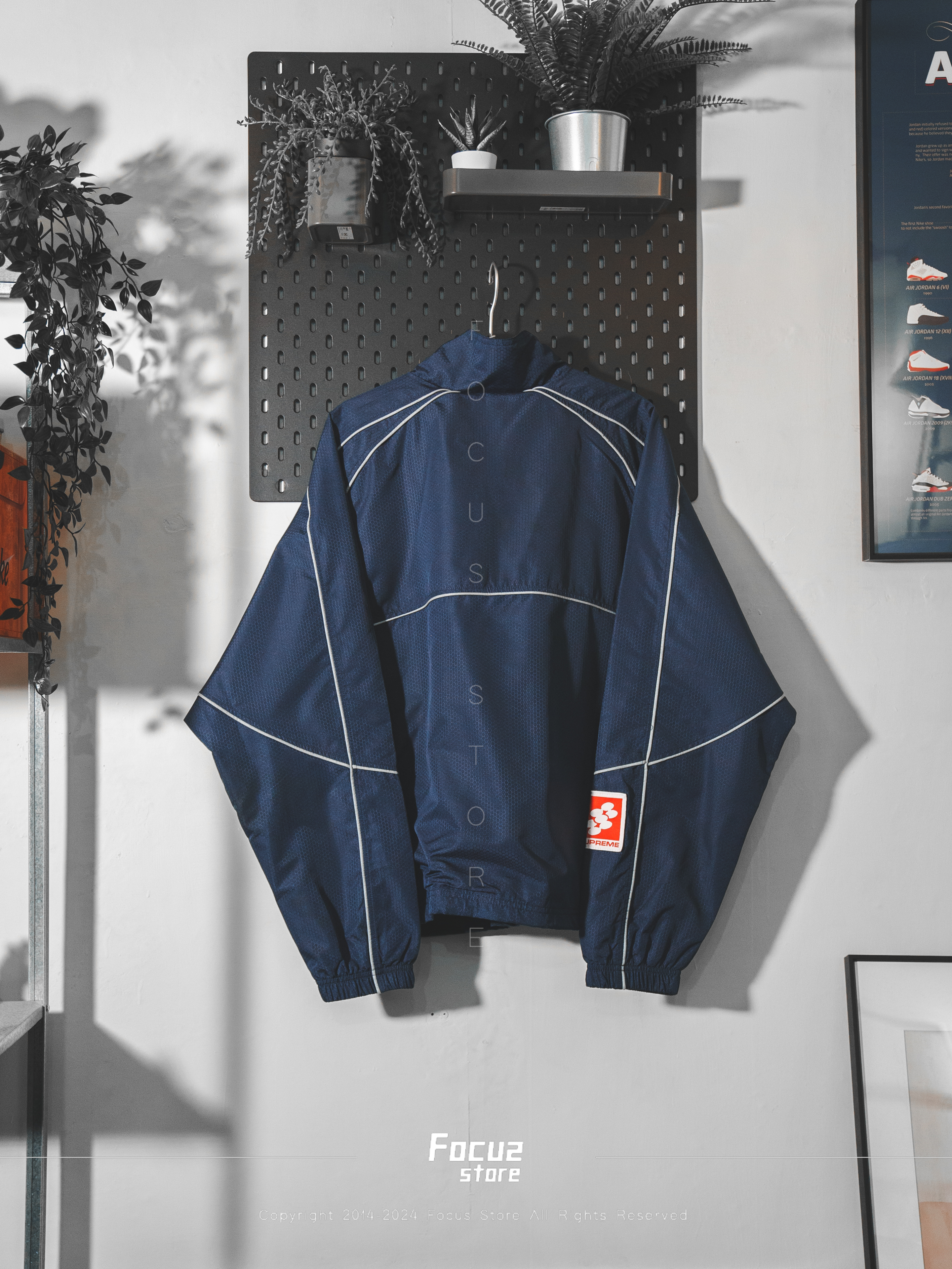  FW24 Week11 Reflective Piping Pullover Jacket 