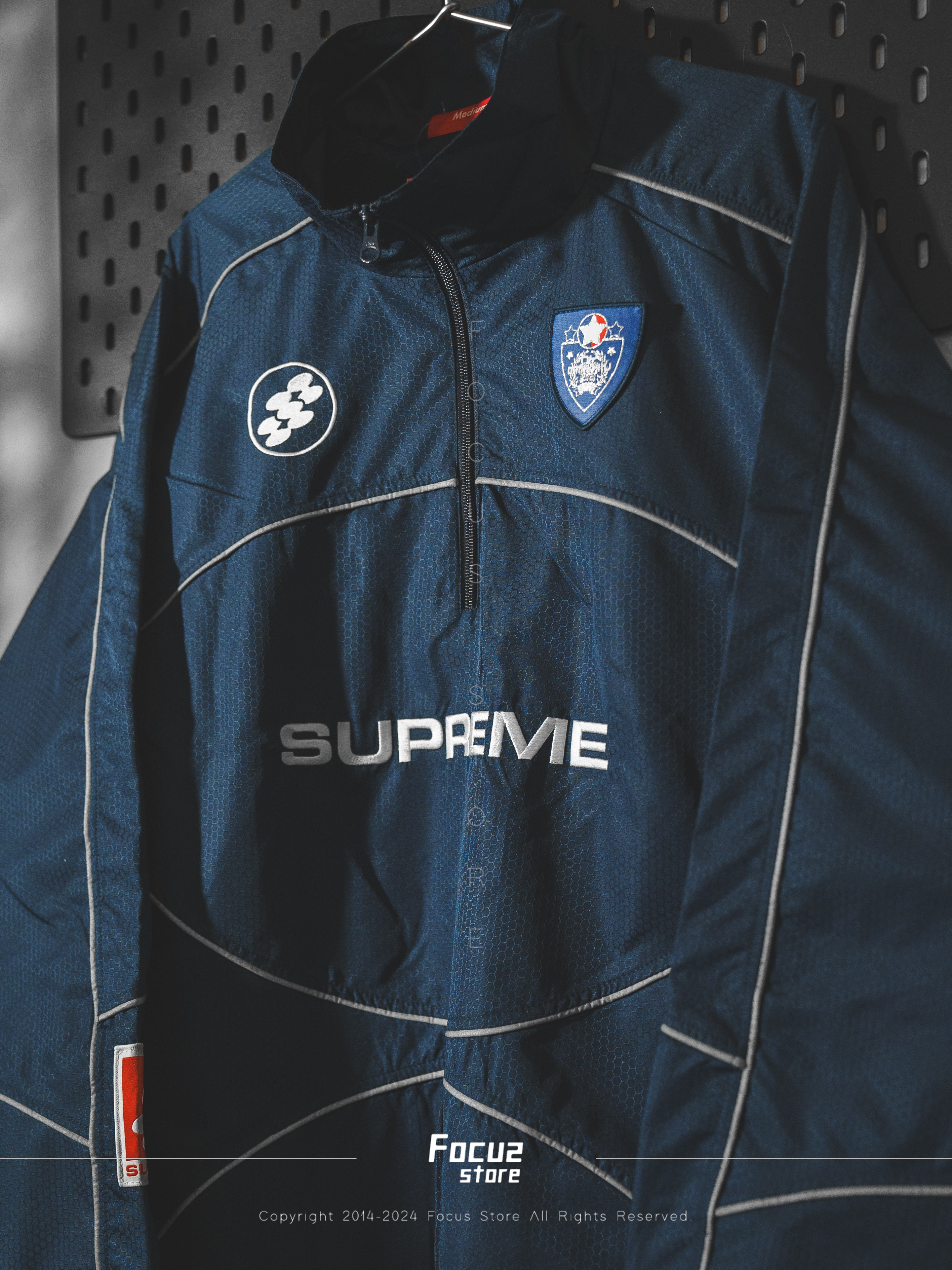  FW24 Week11 Reflective Piping Pullover Jacket 