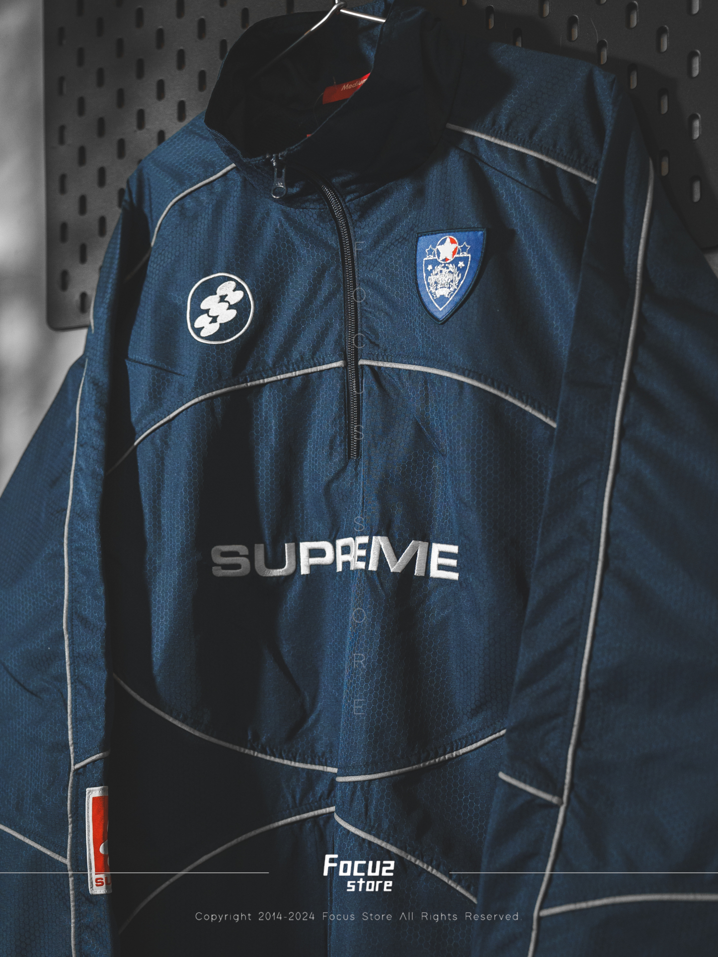  FW24 Week11 Reflective Piping Pullover Jacket 