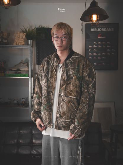  FW25 Week1 Zip-Off Sleeve Quilted Bomber Jacket 