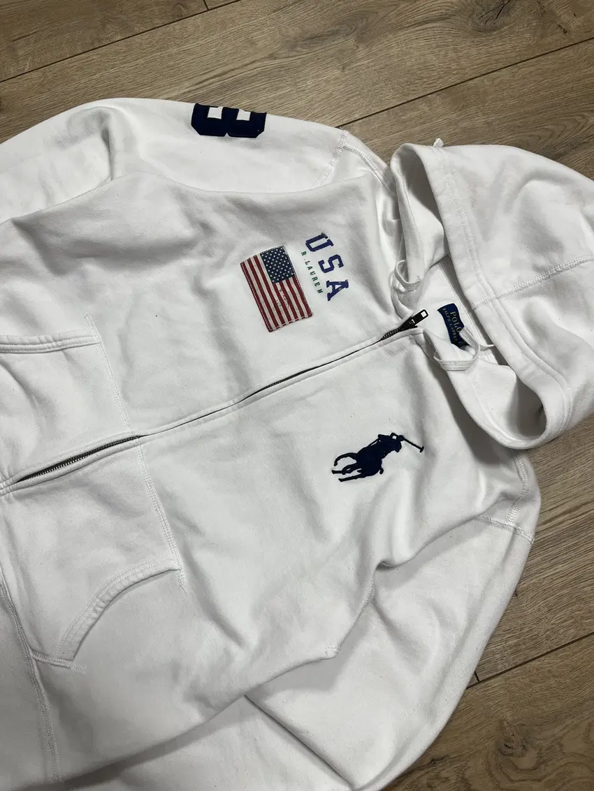 POLO RL ZIPPER HOODIE USA