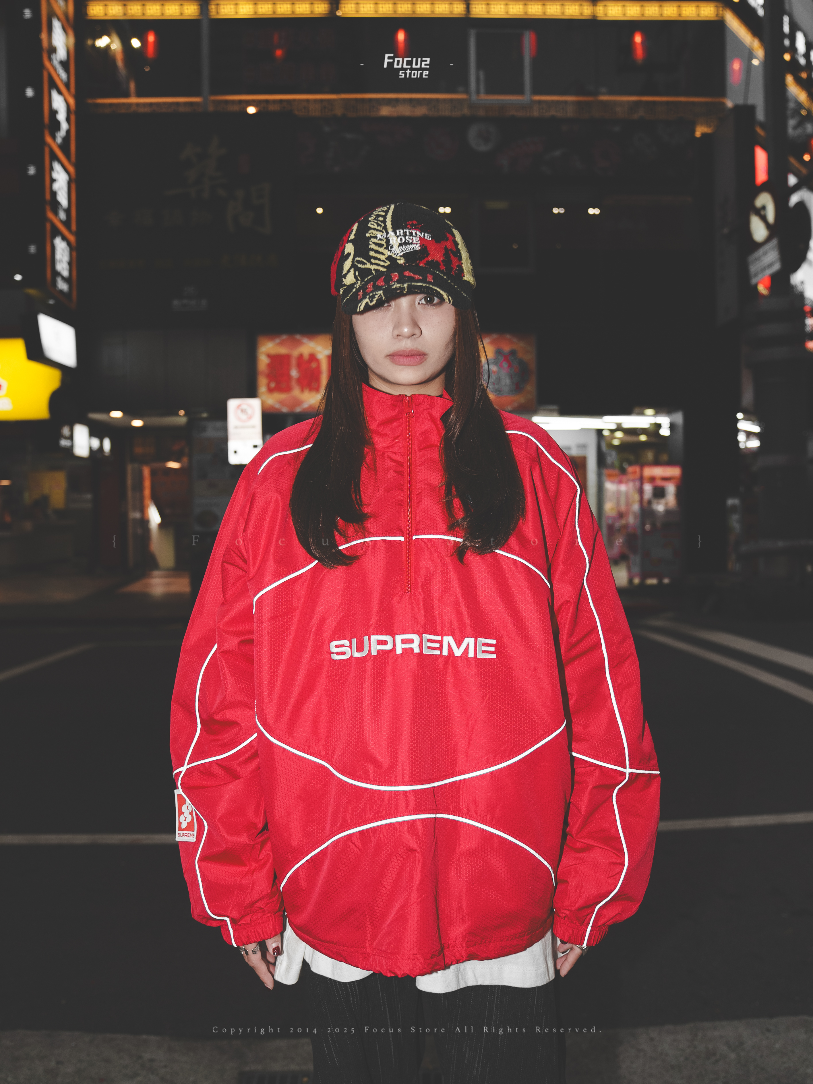  FW24 Week11 Reflective Piping Pullover Jacket 