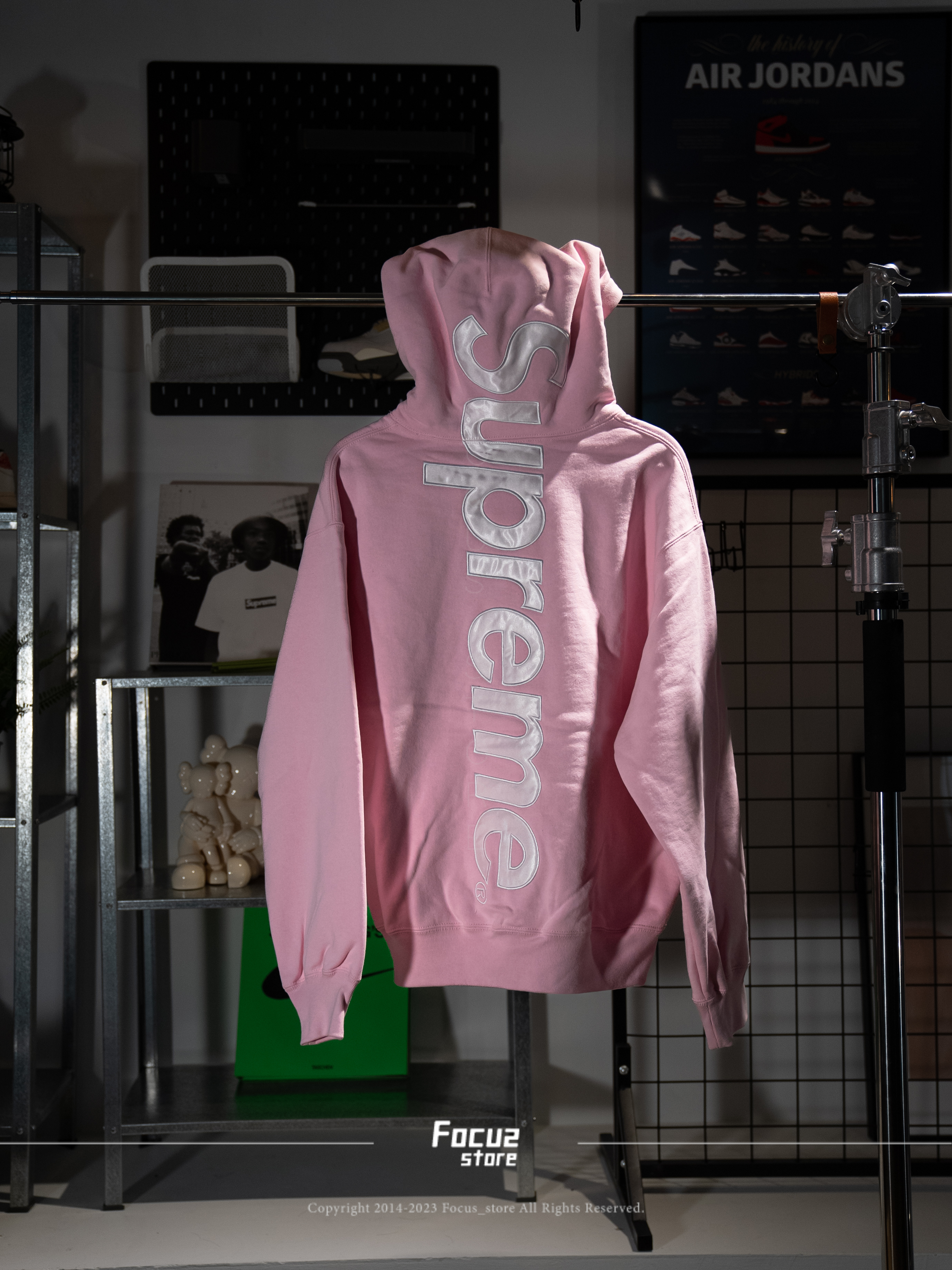  FW23 Week8 Satin Hooded Sweatshirt