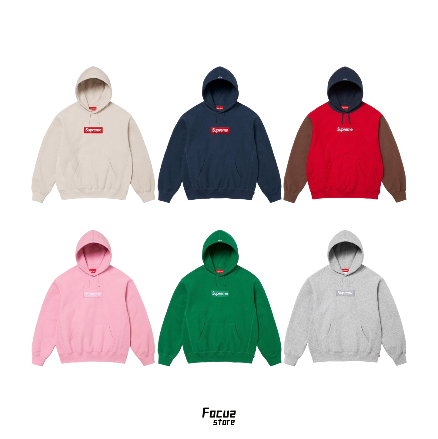  FW24 Week17 Box Logo Hooded Sweatshirt 