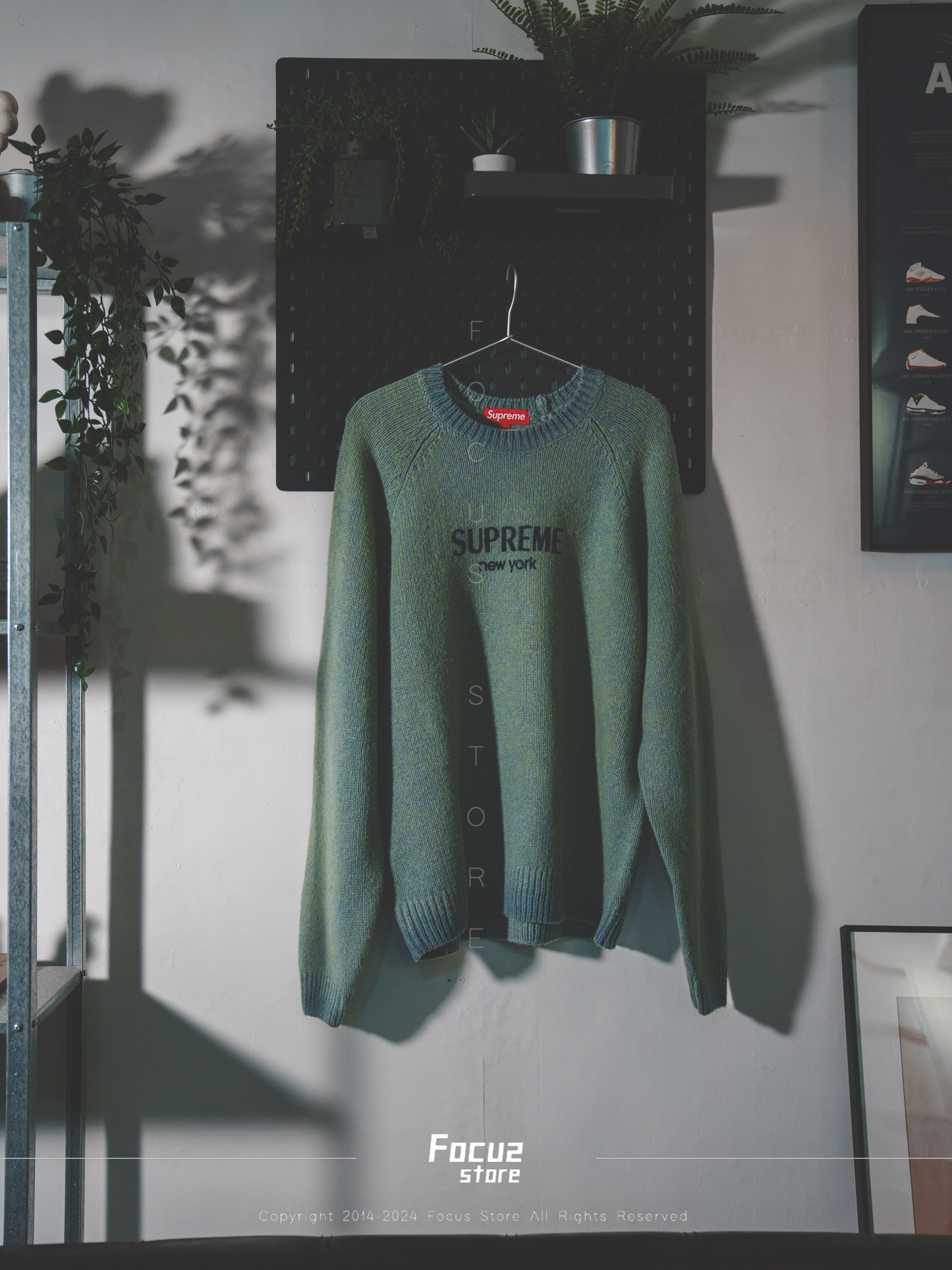  FW24 Week17 Flocked Logo Sweater 