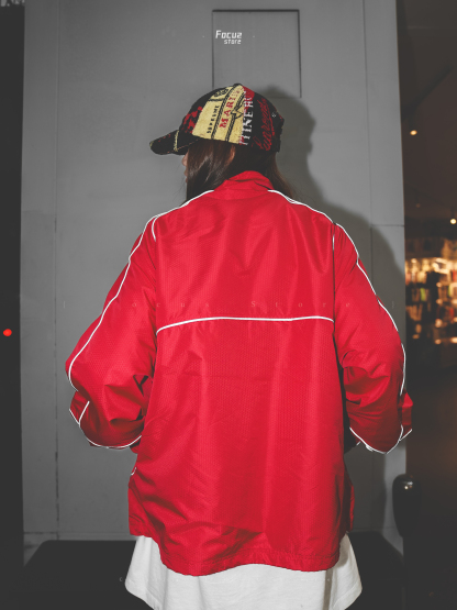  FW24 Week11 Reflective Piping Pullover Jacket 