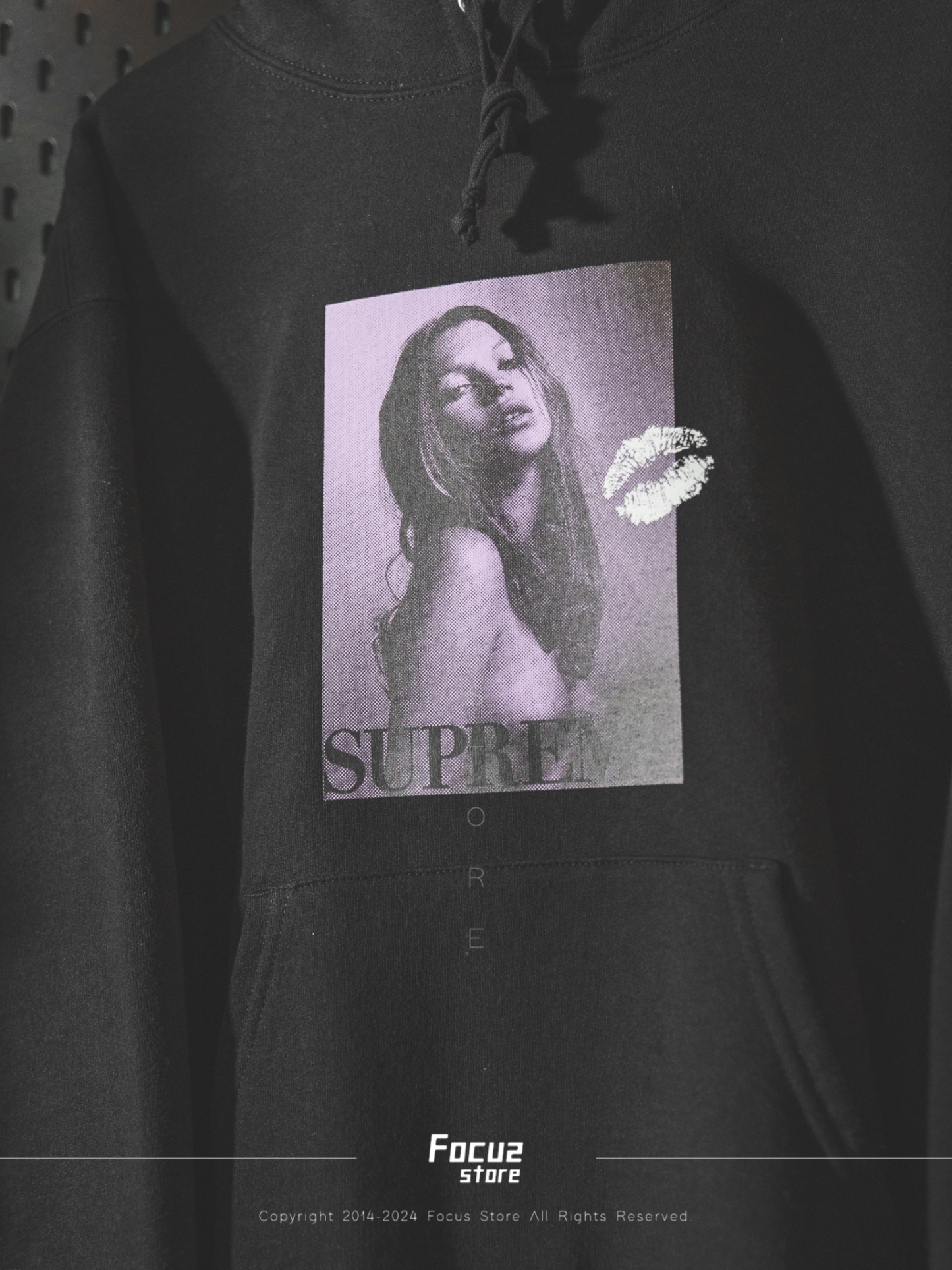  FW24 Week14 Kate Moss Hooded Sweatshirt 