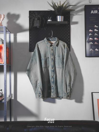  FW24 Week8 Faux Shearling Lined Work Shirt 