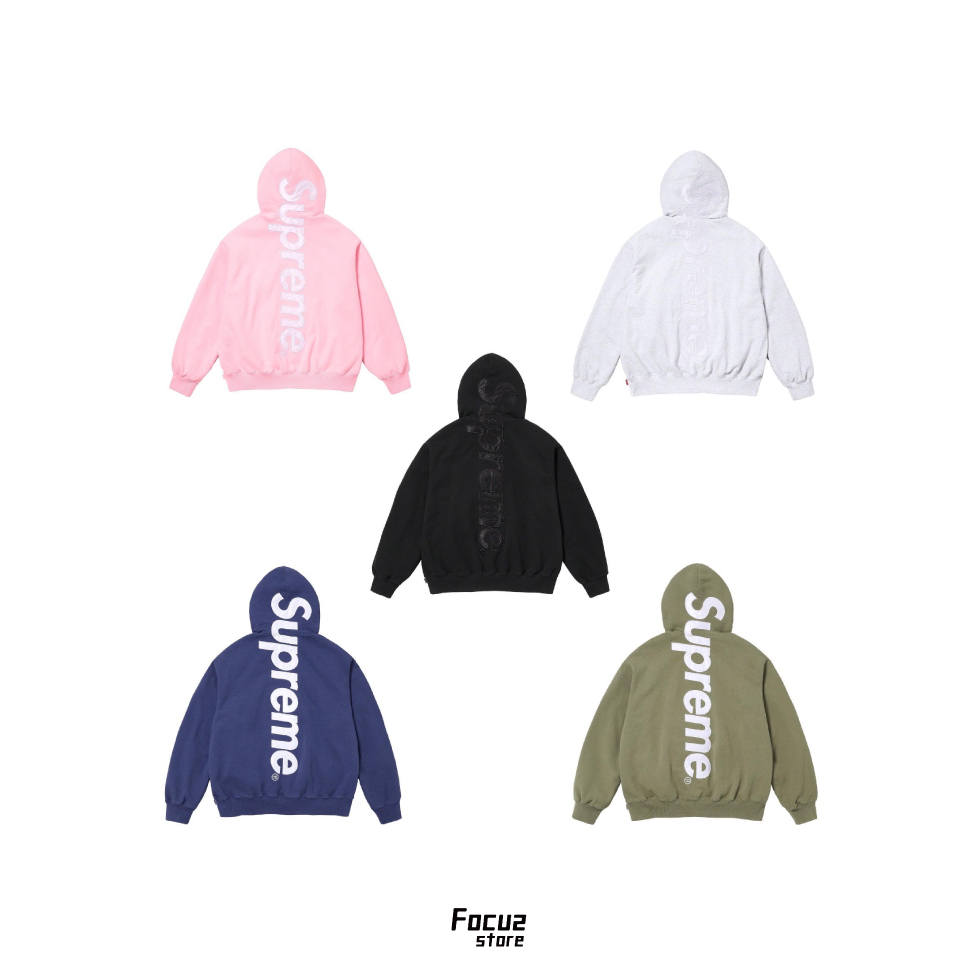  FW23 Week8 Satin Hooded Sweatshirt