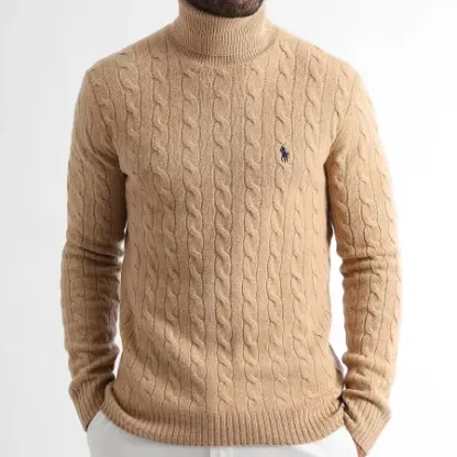 Men's turtleneck sweater