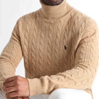 Men's turtleneck sweater
